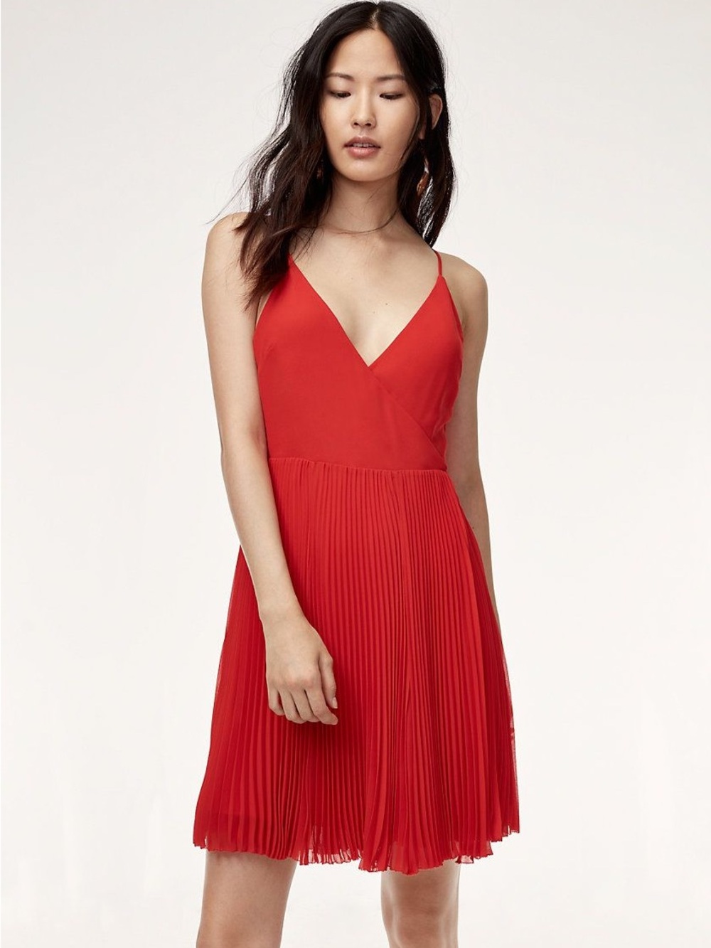 NWT Aritzia Wilfred Beaune Wrap Dress